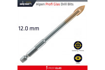 ALPEN GLASS AND TILE DRILL BIT 12MM