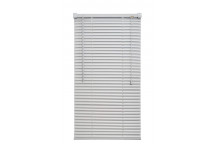 PVC HORIZONTAL SILVER GREY VENETIAN BLIND 1000X1000MM 25MM
