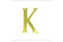 EUROBRASS BRASS K LETTER 75MM