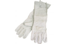 MATSAFE GLOVE CHROME LEATHER DOUBLE PALM 400MM LARGE