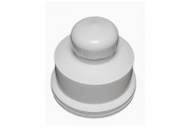 2 WAY VENT VALVE POLYPROPYLENE WHITE 110MM