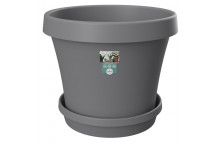 SEBO HIGHVELD STORM PLASTIC POT AND SAUCER SET 30CM