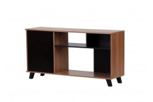 OSLO CHERRY AND BLACK FOOTBALL HARVARD PLASMA TV UNIT 1350MM X 380MM