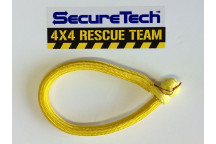 SECURETECH 4X4 YELLOW RECOVERY ROPE SOFT SHACKLE