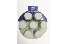 SILICONE 7 ROUND CUPCAKE TRAY