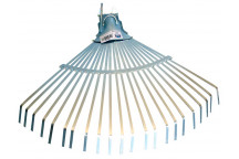 MARATHON STEEL LEAVE RAKE HEAD ONLY