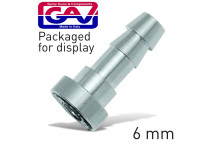 GAV BAYONET COUPLING 6MM 2 PACKAGED