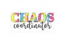 CHAOS COORDINATOR VINYL CRAFT UV DTF STICKER
