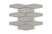Global Stone Mosaic Tile 300MMx297MM Whisper Grey Long Hexagonal