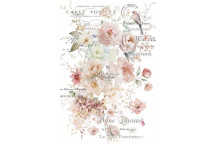 PARISIAN PETALS DECOUPAGE A4