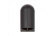 EUROLUX OUTDOOR GARDEN LIGHT SURFACE BLACK 1XE28