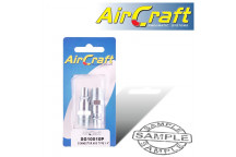 AIRCRAFT CONNECTOR ARO TYPE 1/4\' MALE 2PACK