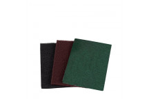 MAROON NON WOVEN CLEANING PAD152X229MM