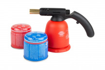 AUTOMATIC GAS BLOWTORCH WITH 2 190G CARTRIDGES