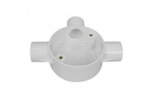 PVC 3WAY CONDUIT BOX 20MM