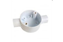 PVC 2WAY CONDUIT BOX 20MM