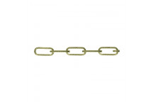DECOR BRASS PLATED FLAT CHAIN 2MMX10M 27KG