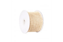 NATURAL JUTE RIBBON 50MMX5M