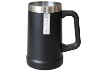 DOUBLE WALL STAINLESS STEEL STANDARD BEER MUG 710ML