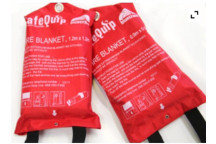 SAFEQUIP FIRE BLANKET 1.8X1.8M