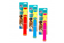 PETMALL DOG COLLAR PVC 2.5X40-60CM LARGE