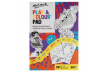 A4 CRAFT COLOURING AND PUZZLE BOOK 28 SHEETS