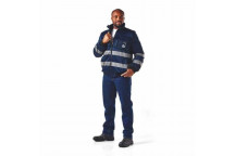 DROMEX HIVIZ NAVY APOLLO THERMAL JACKET MEDIUM