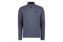 HI-TEC TECH 1/4 ZIP FOLKSTONE GREY MENS FLEECE TOP 2XLARGE