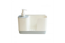 CLASSIX KITCHEN SINK ORGANIZER AND SOAP DISPENSER