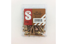 SAFETOP TIMBER SELF DRILL ROOF SCREW 5.5X50MM 40PER PACK