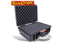 TORK CRAFT BLACK COMPOUND PVC HARD CASE WITH FOAM 460X355X175MM