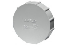 STOPEND THREADED PVC WHITE 40MM