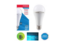 EUROLUX BULB LED E27 6W COOL WHITE DIMM FAST RECHARGEABLE