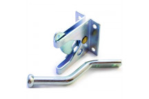 SAFETOP LATCH GATE  GALVANIZED  127MM