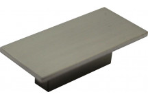 SATIN CHROME TILE KNOB 32MM