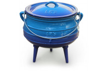 BLUE ENAMEL COOKING POT NO3 7.8L