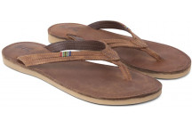 PLAKKIE LADIES THIN STRAP VELD-PLAKKIE-BROWN-THIN-6 BROWN LEATHER NO6