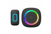 SECURITYVUE BLACK WIRELESS DOOR CHIME