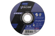 VULCAN CUTTING DISC STEEL 115X3X22.23MM