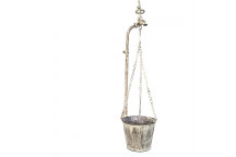 BUCKET ON TAP PLANT WALL HOLDER 16X17X67CM
