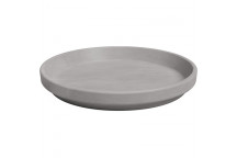 SAUCER PLANT CLAY  T0600SAU02740205P  ROUND VOLCANO   27CM ARTIVASI