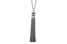 GREY SMALL FABRIC TIEBACK
