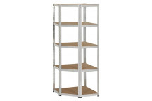 STEEL CORNER SHELVES 175KG