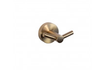 BLUTIDE GINGER BRASS DOUBLE ROBE HOOK