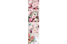 DECOUPAGE CHARMING FLORAL VISIONS 4PP 4XBLOCKS