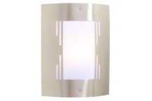 Eurolux Wall Light IP44 Stainless Steel Satin Chrome