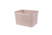 PURE PINK STORAGE BASKET