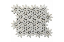 MILKY WHITE FLORAL MOSAIC 286X316X8MM