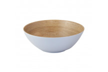 NATURE NEUTRAL MELAMINE SALAD BOWL