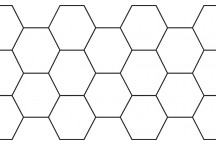 KEDA OCTAGON WHITE CERAMIC WALL TILE 250MM X 400MM 1.5M2